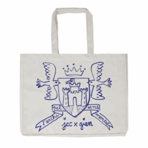 Sac cabas en tissu - L'archipel sentimental - 44 x 34 x 19 cm